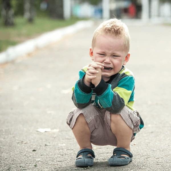 toddler tantrum